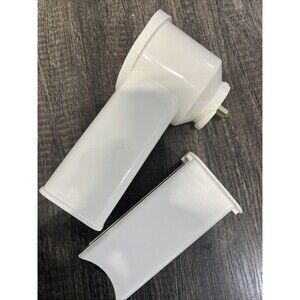 Krups The Butcher Shop Model 402 Plastic Feed Chute And Pusher Replacement Parts